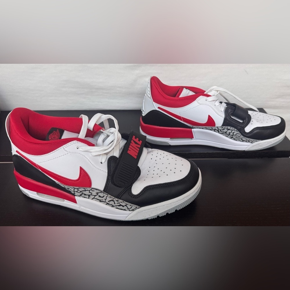 Nike Mens Jordan Legacy 312 Low Fire Red Size 9.5 - Picture 3 of 7